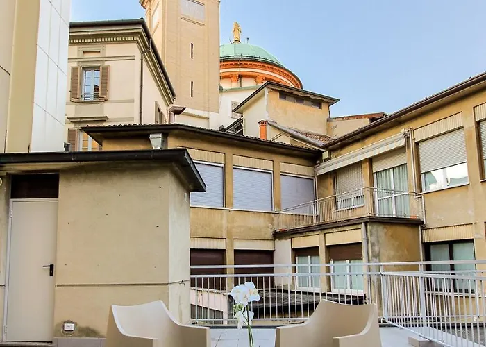 Center Bgynn Balcony Apartamento Bérgamo